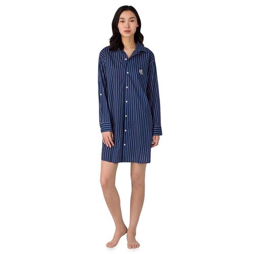 Lauren Ralph Lauren Cotton Lawn L/S His Shirt Sleepshirt